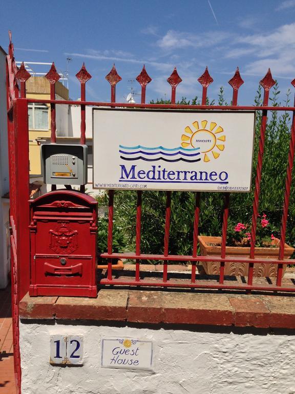 Mediterraneo Bed & Breakfast Anacapri  Eksteriør bilde